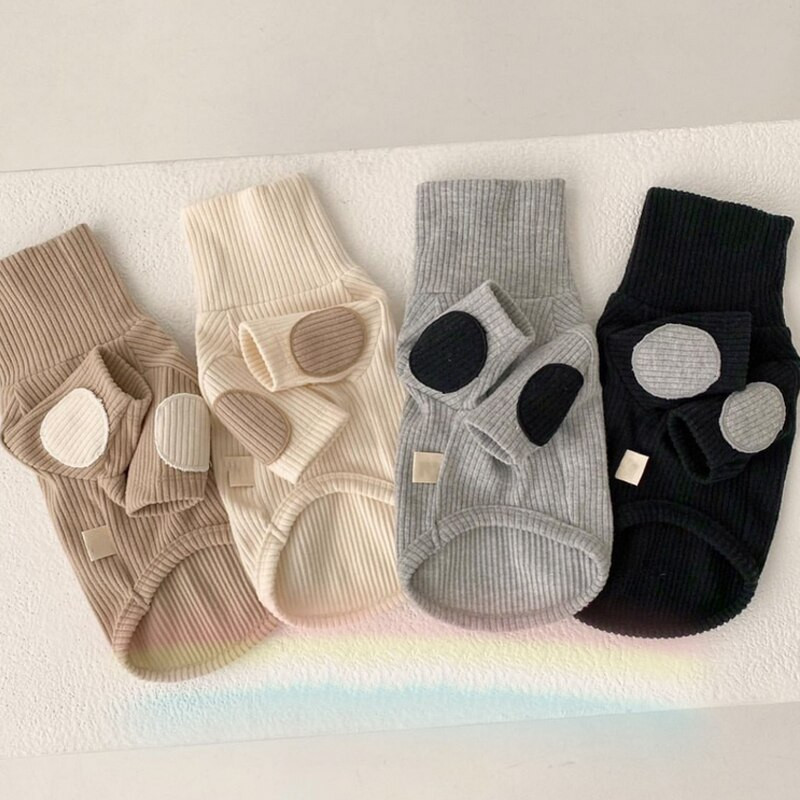 Kutya pizsama póló Őszi Téli Macska Kölyök Kisállat Kutya Ruhák Ing Chihuahua Yorkshire Terrier Pomerániai Uszkár Bichon Ruházat