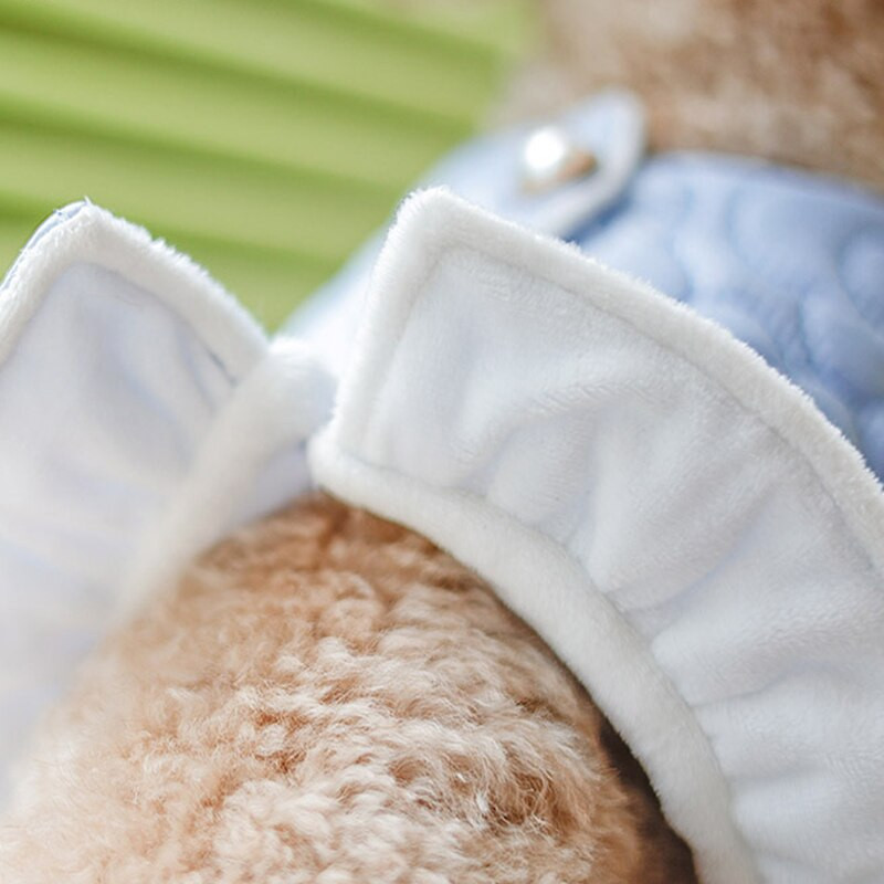 Soojad talvised koerariided Vest Prantsuse buldogi jope kutsikamantel Lemmikloomarõivad Pommeri chihuahua väikestele keskmise suurusega koertele kostüüm