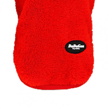 Άνετα Ρούχα για κατοικίδια με Δαχτυλίδι Ρυμούλκησης Πολύχρωμο γιλέκο σκύλου Minimalistic Keep Warm T-shirt για κατοικίδια από πολυεστέρα Fleece υφή για το χειμώνα