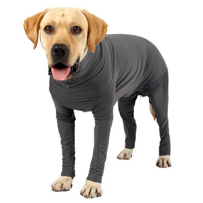 Боди за домашни кучета Домашно облекло Пижама Кучешки гащеризон Оперативна защита Дълги ръкави Удобни за средно големи кучета XS-3XL