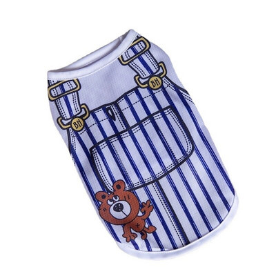 Nagyker kis kedvenc kutyaruhák mellény kabát Rajzfilm Aranyos chihuahua póló kölyök Yorkshire terrier kölyök bulldog Ropa Perro