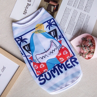 Nagyker kis kedvenc kutyaruhák mellény kabát Rajzfilm Aranyos chihuahua póló kölyök Yorkshire terrier kölyök bulldog Ropa Perro