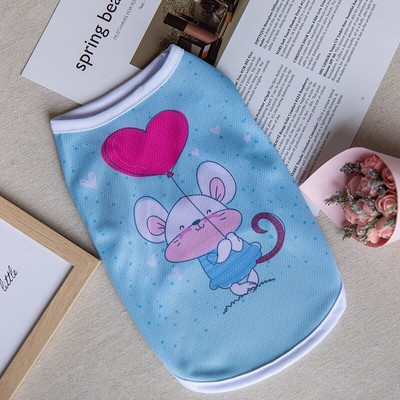 Nagyker kis kedvenc kutyaruhák mellény kabát Rajzfilm Aranyos chihuahua póló kölyök Yorkshire terrier kölyök bulldog Ropa Perro