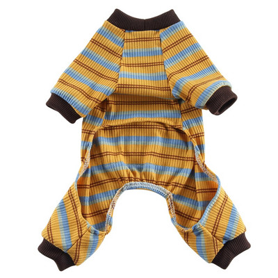 Kölyökkutya pizsama Kisállat Jumpsuit Puha Nyomdász karácsonyi Kutyák Aranyos Ruhák Férfi Kiskutya Bodók Kiskutya Kutya Macska Ruházat