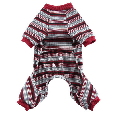 Kölyökkutya pizsama Kisállat Jumpsuit Puha Nyomdász karácsonyi Kutyák Aranyos Ruhák Férfi Kiskutya Bodók Kiskutya Kutya Macska Ruházat