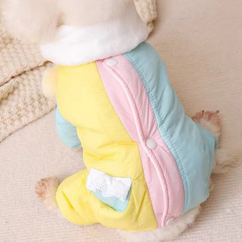 Ρούχα για κατοικίδια Φθινοπωρινή χειμερινή ζεστή φόρμα για γάτα Μάλλινο παλτό Μικρό σκυλί Γλυκό χοντρό πουλόβερ Κουτάβι Χαριτωμένο πουκάμισο Μπουλντόγκ Τσιουάουα