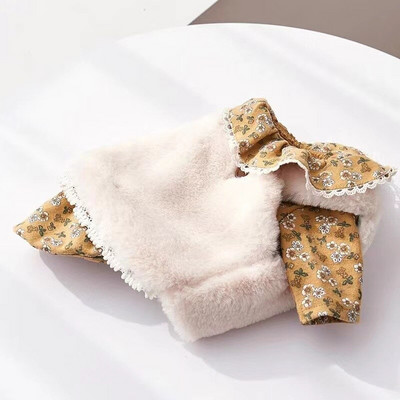 Velvet Vest Lemmiklooma Koera Riided Mood Soe Kassi Riietus Koerad Üliväikesed Armas Chihuahua Pehmed Sügisene Talvelillad Poiste maskotid