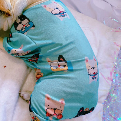 Prancūzų buldogo kombinezonas mopso kostiumui PC1441 XS-XL
