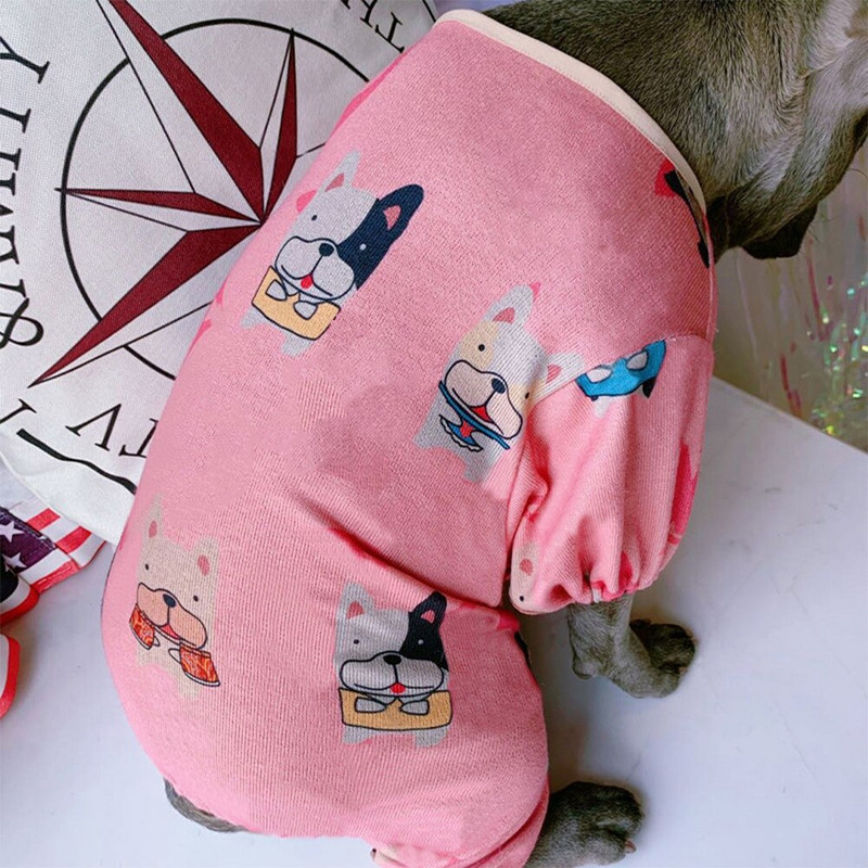 Prancūzų buldogo kombinezonas mopso kostiumui PC1441 XS-XL