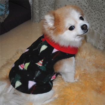 Топли кучешки дрехи за малко куче Ветроустойчиво зимно палто за домашни любимци Яке с подплатени дрехи Облекло за кученца Жилетка Теди Дрехи за чихуахуа