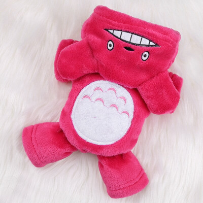 Rūbai šunims Pižamos Vilnos kombinezonas Žieminiai šunų drabužiai Keturioms kojoms Šilti naminių gyvūnėlių apranga Mažo šuns animacinių filmų kostiumai