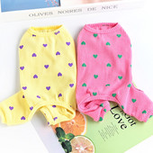 Πιτζάμες για σκύλους Ολόσωμη φόρμα για κουτάβι Παντελόνι για κουτάβι Πιτζάμα Γιορκσάιρ Πομερανίας Μαλτέζικη Μπισόν Πουντλ Schnauzer Παλτό για σκύλους