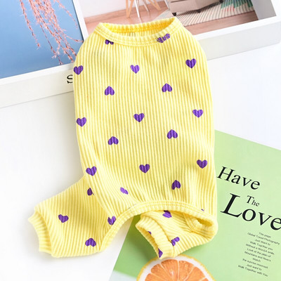 Πιτζάμες για σκύλους Ολόσωμη φόρμα για κουτάβι Παντελόνι για κουτάβι Πιτζάμα Γιορκσάιρ Πομερανίας Μαλτέζικη Μπισόν Πουντλ Schnauzer Παλτό για σκύλους