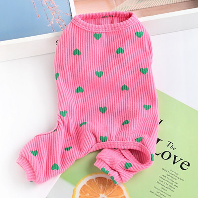 Πιτζάμες για σκύλους Ολόσωμη φόρμα για κουτάβι Παντελόνι για κουτάβι Πιτζάμα Γιορκσάιρ Πομερανίας Μαλτέζικη Μπισόν Πουντλ Schnauzer Παλτό για σκύλους