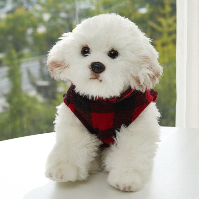 Câini de talie mică, mijlocie, vestă pentru animale de companie, vestă pentru câini, carouri, haine imprimate pentru animale de companie, culoare solidă, caldă, confortabilă, articole pentru animale de companie, vestă din lână cu zăbrele