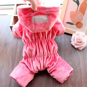 Vízálló kutyaruhák Téli kisállatruházat jumpsuite yorki pomerániai uszkár Bichon fríz kutyajelmez kölyökruha