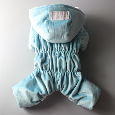 Vízálló kutyaruhák Téli kisállatruházat jumpsuite yorki pomerániai uszkár Bichon fríz kutyajelmez kölyökruha