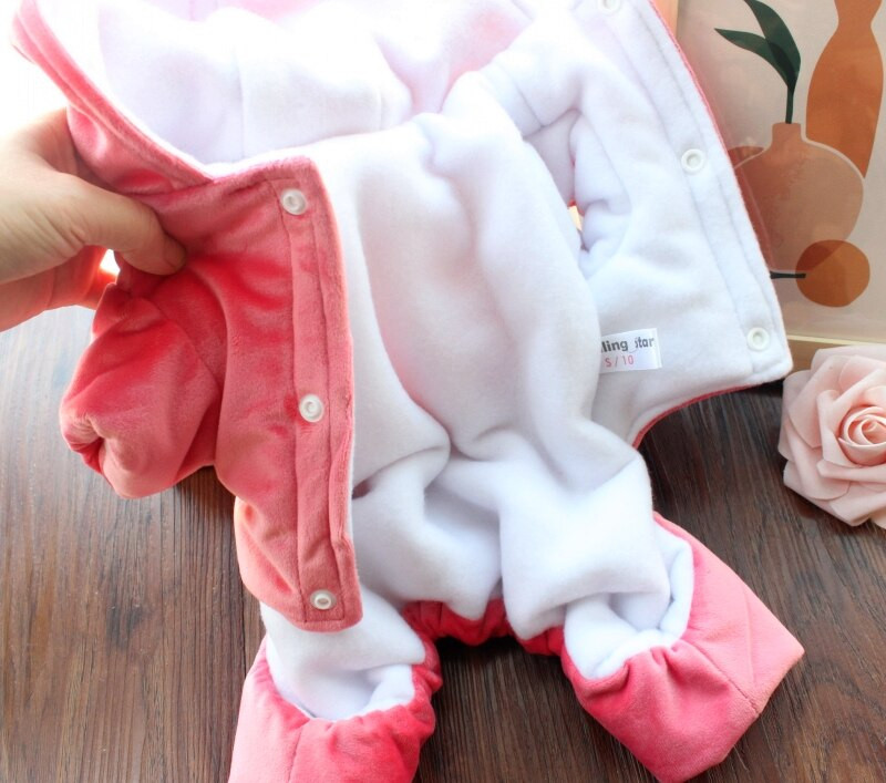 Vízálló kutyaruhák Téli kisállatruházat jumpsuite yorki pomerániai uszkár Bichon fríz kutyajelmez kölyökruha