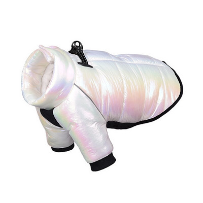 Zimná páperová bunda pre psov, nepremokavá vesta pre šteniatka s kožušinovým golierom, francúzsky buldoček, čivava, teplá bunda pre domáce zvieratá