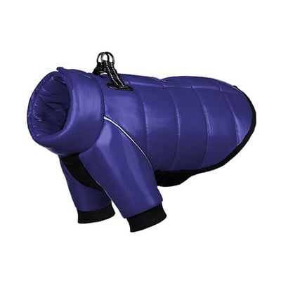 Zimná páperová bunda pre psov, nepremokavá vesta pre šteniatka s kožušinovým golierom, francúzsky buldoček, čivava, teplá bunda pre domáce zvieratá