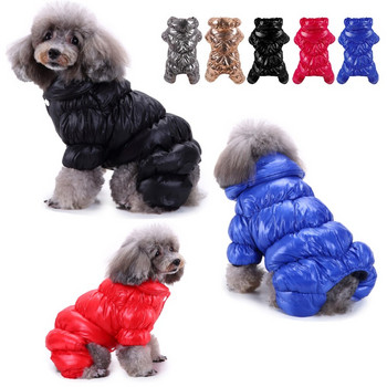 Ρούχα για σκύλους Χειμερινά γαλλικά μπουλντόγκ Ρούχα για σκύλους για μικρό σκύλο, βαμβακερή επένδυση, ζεστό μπουφάν για ρούχα για κατοικίδια Chihuahua