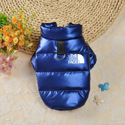 Zimné oblečenie pre psov, lesklé vetruodolné kabáty pre psov, bunda a teplá flísová bunda pre šteniatka francúzskeho buldočka pre malé deti, oblečenie pre čivavy