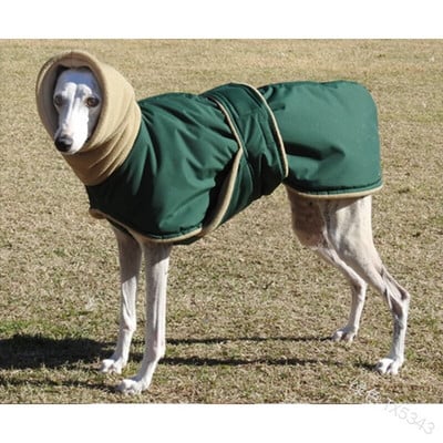 Teplé oblečenie pre domáce zvieratá, zahustené bavlnené oblečenie odolné voči chladu, zimný kabát pre veľké psy, magické nálepky, ľahko sa oblieka a vyzlieka