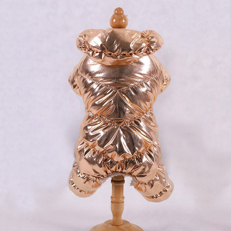 Atsparūs vėjui kombinezonai šunims, skirti mažiems ir vidutiniams šunims, pūkiniai paltai, atsparūs vandeniui, stori Parka šunų kombinezonai šuniukui