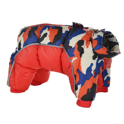 Haine de iarnă pentru câini pentru animale de companie Jachetă super caldă haină mai groasă din bumbac, impermeabilă pentru câini de talie mică, îmbrăcăminte pentru animale de companie pentru cățelușul buldog francez