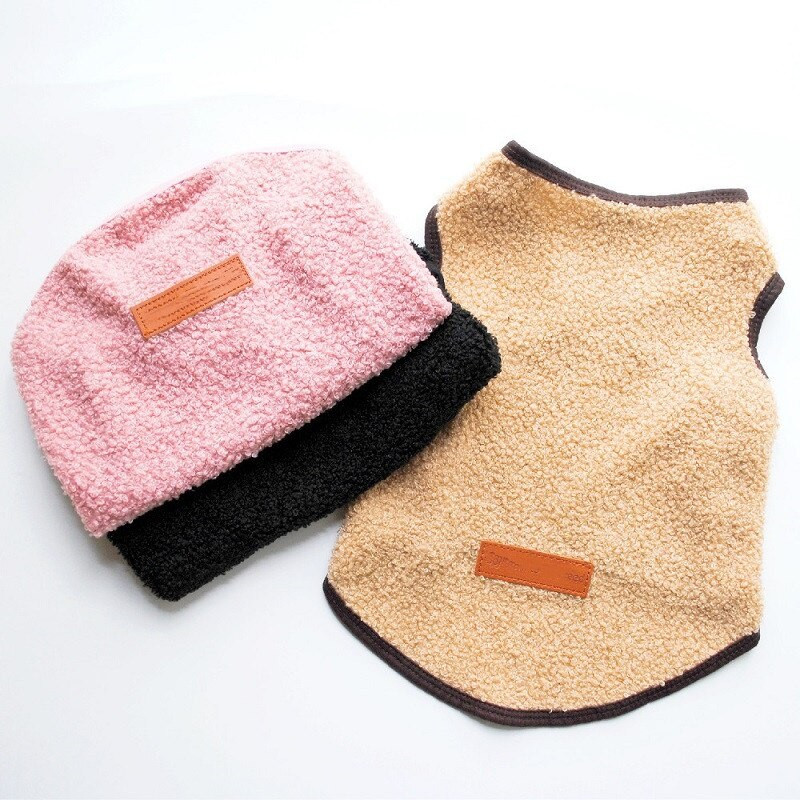 Lemmiklooma sügis ja talv soe kampsun T-särk Mood Teddy Vest