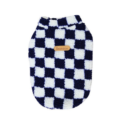 Talvine fliisist koeravest Plaid Print Soojad Koerte Riided Chihuahua Šnautseri Kostüüm Lemmikloomarõivad Väikestele Koertele Ropa Para Perro