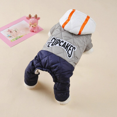 Jesenné a zimné oblečenie pre psov, overaly pre domáce zvieratá, oblečenie pre šteniatka, kabát, hrubé oblečenie pre domáce zvieratá, čivava Yorkshire