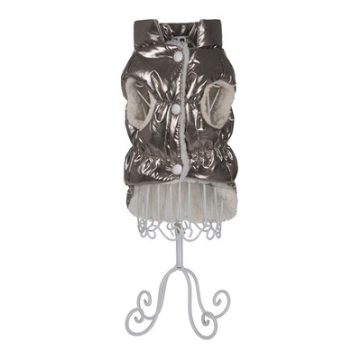 Ζεστά χειμωνιάτικα ενδύματα σκυλιών γιακά αντιανεμική φόρμα για σκύλους πουπουλένιο παλτό αδιάβροχο Thicken Parka Ολόσωμη φόρμα σκύλου για κουτάβι CUTE