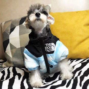 Χειμερινό κατοικίδιο σκυλί Ζεστό παλτό αδιάβροχο μπουφάν σκύλου The Dog Face Μόδα Σχέδιο Σκύλος Γάτα Κουτάβι Στολή Αντανακλαστικά Ρούχα για κατοικίδια