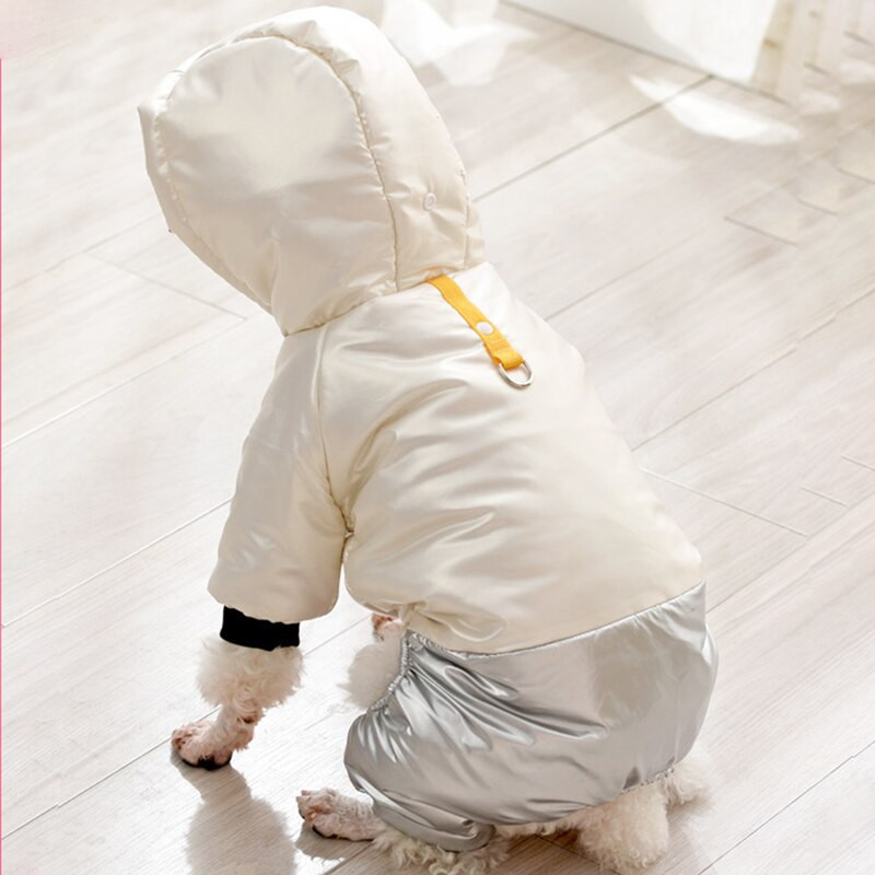 Nova zimska odjeća za pse za kućne ljubimce Vodootporna topla jakna za male pse Kaput za kućne ljubimce Pamučne majice s kapuljačom za štene Chihuahua Odjeća