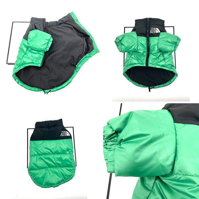 Ζεστό μπουφάν σκύλου για μικρά μεγάλα σκυλιά Βαμβακερά γαλλικά μπουλντόγκ χειμερινά ρούχα αντιανεμικό παλτό Κοστούμι κουταβιού παλτό