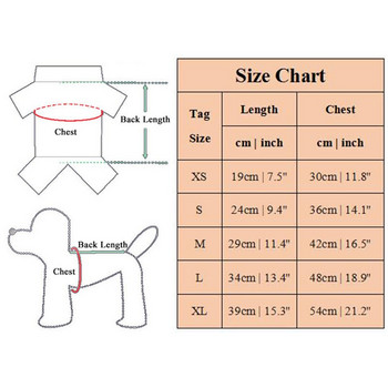 Νέα ρούχα για κατοικίδια Γιλέκο για κουτάβι Ζεστά ρούχα σκυλιών για μικρούς σκύλους Χειμερινά αντιανεμικά κατοικίδια παλτό για σκύλους με επένδυση Chihuahua Ενδύματα