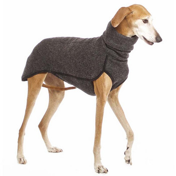 Νέα άφιξη Ρούχα κατοικίδιων με ψηλό γιακά για μεσαίου μεγέθους σκύλους Χειμερινό ζεστό παλτό μεγάλου σκύλου Pharaoh Hound Great Dane Pullovers