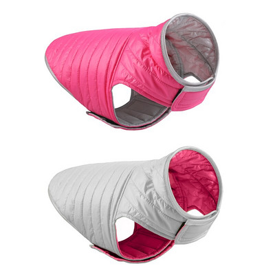 Téli megfordítható kutya könnyű kabát kis közepes méretű kutyáknak háziállatoknak Ruhák vízálló francia bulldog kabát Mascotas abrigo perro