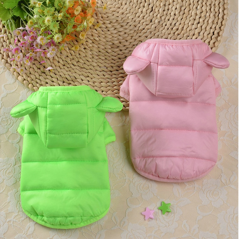 Haina de iarnă din bumbac pentru animale de companie, impermeabilă, haine căptușite, hanorac, haine pentru câini, haine calde pentru animale de companie, jachetă, salopetă, haine pentru căței