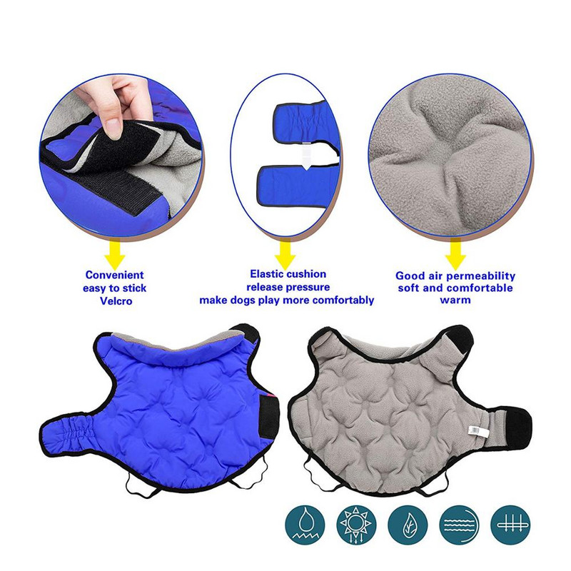 Francia Bulldog Corgi Kutyaruházat Kabát Háziállatruházat Téli kiskutya macskaruházat Kabát kis, nagy kutyáknak Macskák mellény Ropa Perro