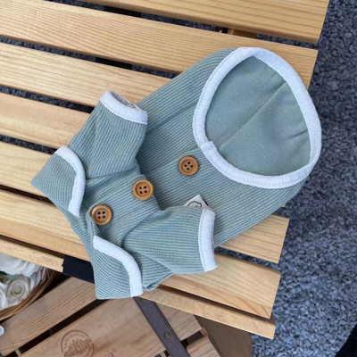 Medvilniniai šuns marškinėliai Pavasaris Ruduo naminių gyvūnėlių paltai Katės šuniuko Drabužiai Marškinėliai Čihuahua Drabužiai Pižama Yorkie Pomeranian Doggy Kostiumas