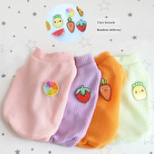 Kutya mellény Kisállat Kutya Ruhák Macska Tömör póló Ruházat Kutyák Vékony Kis Divat Chihuahua Nyári Légáteresztő Lány Mopsz Kisállat Mellény York