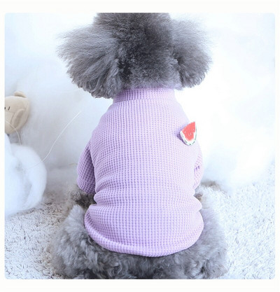 Kutya mellény Kisállat Kutya Ruhák Macska Tömör póló Ruházat Kutyák Vékony Kis Divat Chihuahua Nyári Légáteresztő Lány Mopsz Kisállat Mellény York