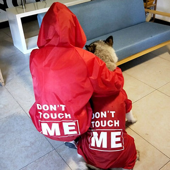 Αδιάβροχη φόρμα αδιάβροχης φόρμας σκύλου για μεσαίου μεγέθους σκύλους Αδιάβροχο παλτό για κατοικίδια ρούχα εξωτερικού χώρου Puppy Doberman Labrador Husky Jacket TLC02