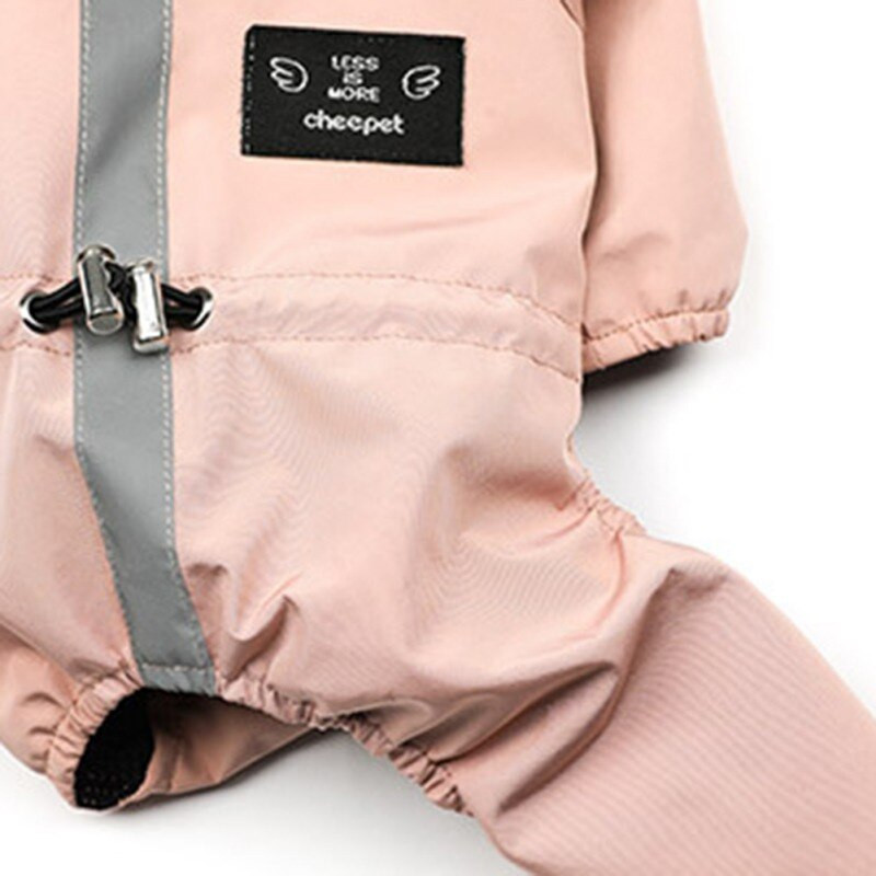 Pelernă de ploaie reflectorizantă pentru câini, plasă impermeabilă, respirabilă, jachetă de ploaie pentru câini, haine, pentru câini, de talie mică, mijlocie, hanorace, salopete de ploaie