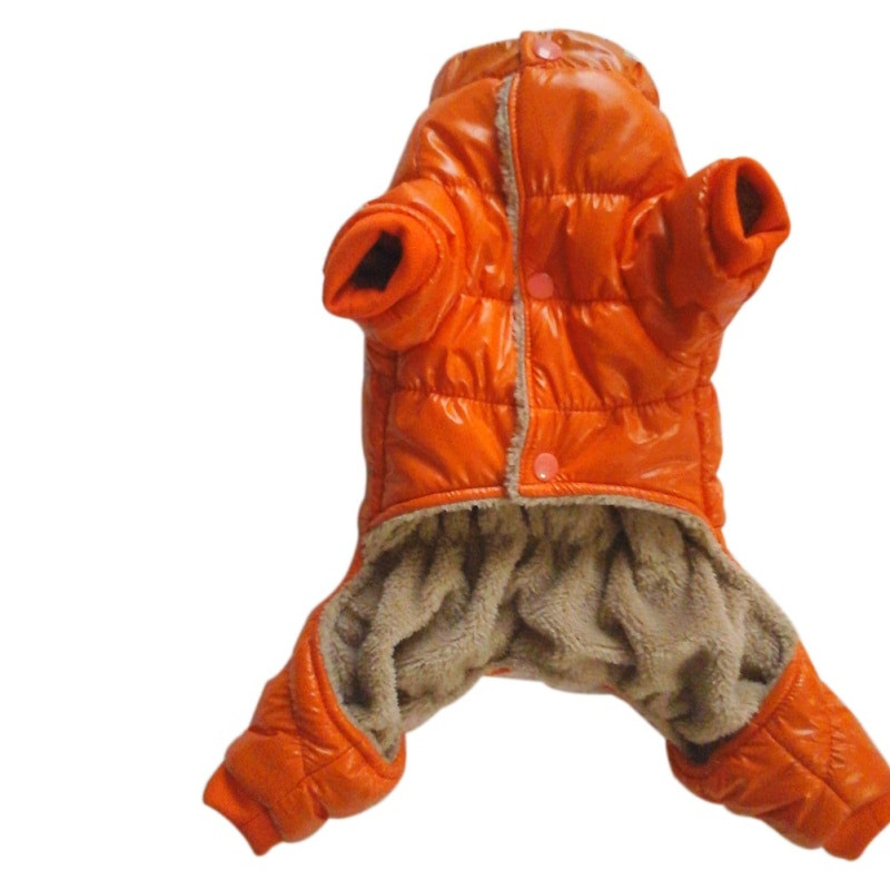 10 buc/lot haine calde de iarnă pentru câini de companie Salopetă pentru câini de talie mică Jachetă impermeabilă pentru câini din puf Salopete haine pentru căței
