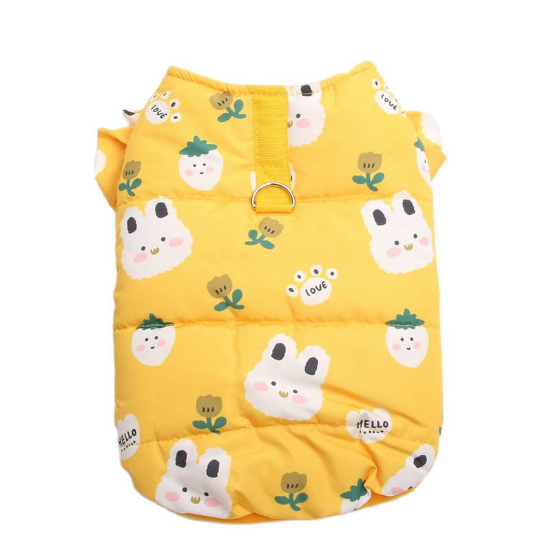 Oblečenie pre psov a mačky pre domáce zvieratá - vesta pre psov a domáce zvieratá s kapucňou a potlačou