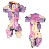 Zimski kombinezoni za pse Reflektirajuća odjeća za pse Debelo toplo pufasto snježno odijelo za male pse Muško Žensko Potpuno prekriven trbuh