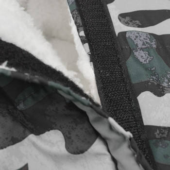 Χειμερινό παλτό σκυλιών Ζεστά ρούχα Μικρά ρούχα για κουτάβια για γαλλικά μπουλντόγκ σκυλιά κατοικίδια αδιάβροχη στολή XXL μπουφάν για κατοικίδια Snowsuit